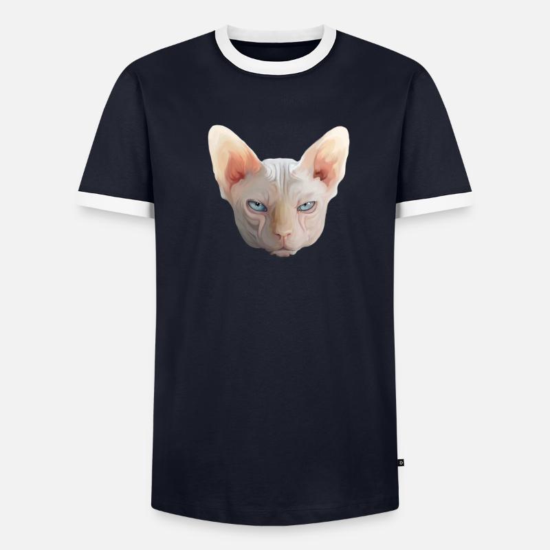 SPHYNX Männer Kontrast-T-Shirt
