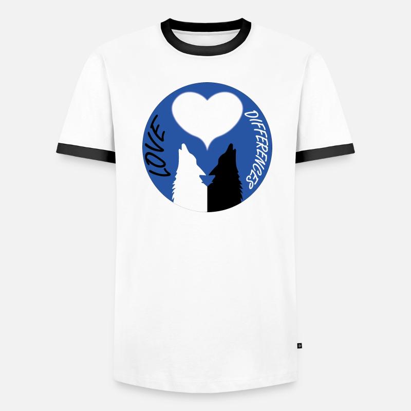 Love differences Men's Ringer Shirt