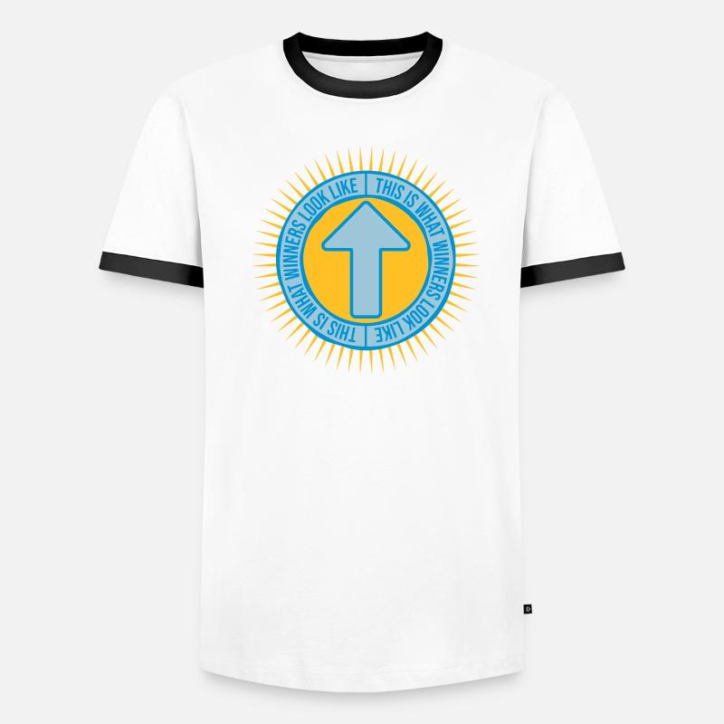 À quoi ressemblent les gagnants T-shirt contrasté Homme
