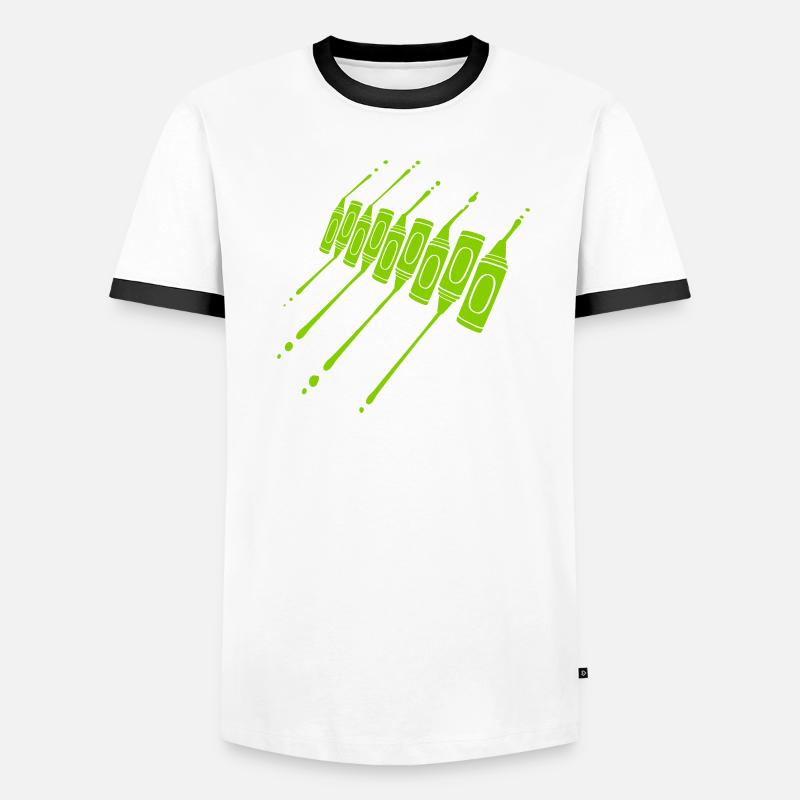 Wax crayons drop crayons cool Men's Ringer Shirt