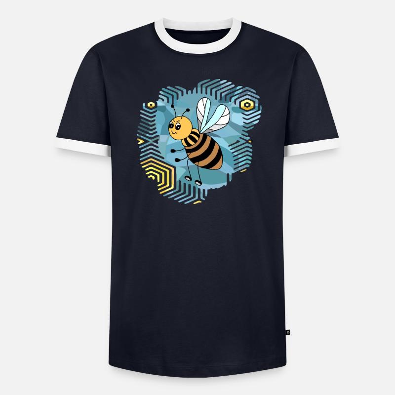 Insecte T-shirt contrasté Homme
