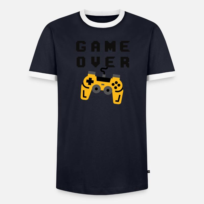 Fin du jeu T-shirt contrasté Homme