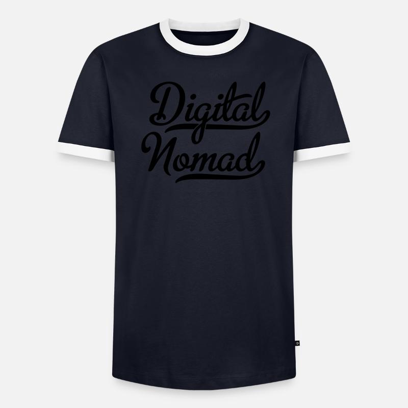 numérique T-shirt contrasté Homme