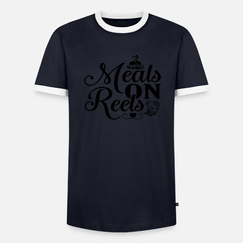 Repas sur bobines T-shirt contrasté Homme
