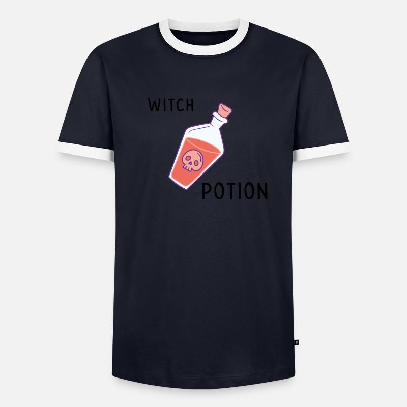 Potion de sorcière T-shirt contrasté Homme