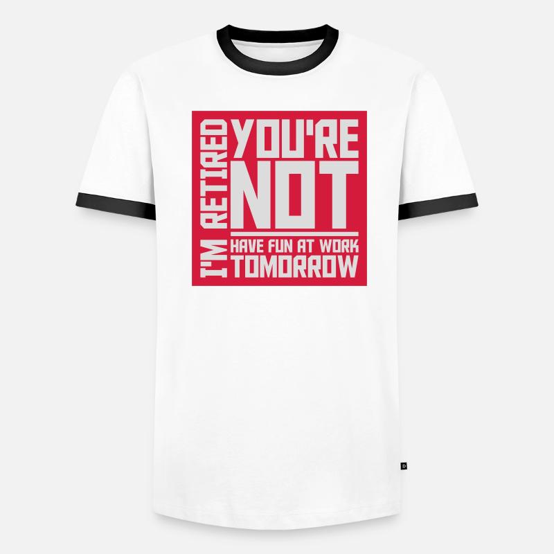 have fun at work Men's Ringer Shirt