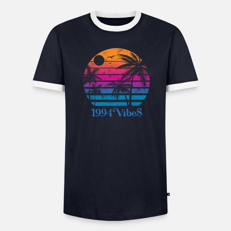 1994 Vibes T-shirt contrasté Homme