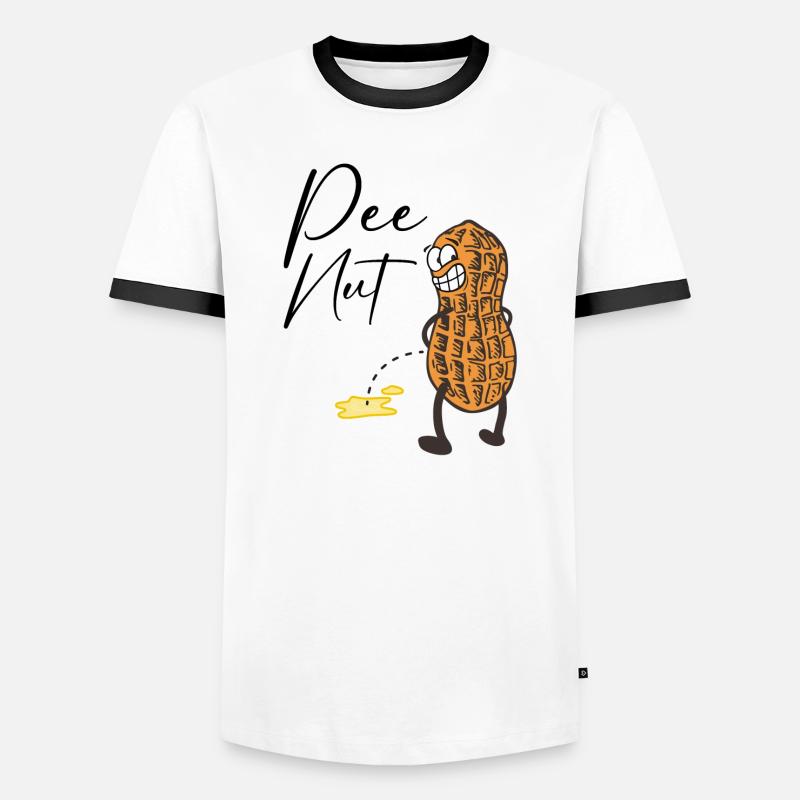 Pee nut Men's Ringer Shirt