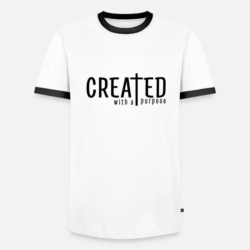 Created with a Purpose Men's Ringer Shirt