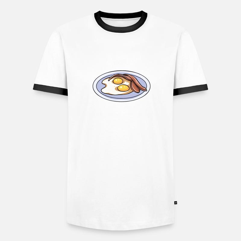 Eggs Bacon Breakfast Men's Ringer Shirt