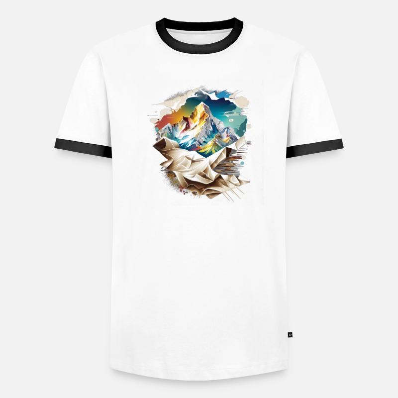 Mount Blanc Men's Ringer Shirt