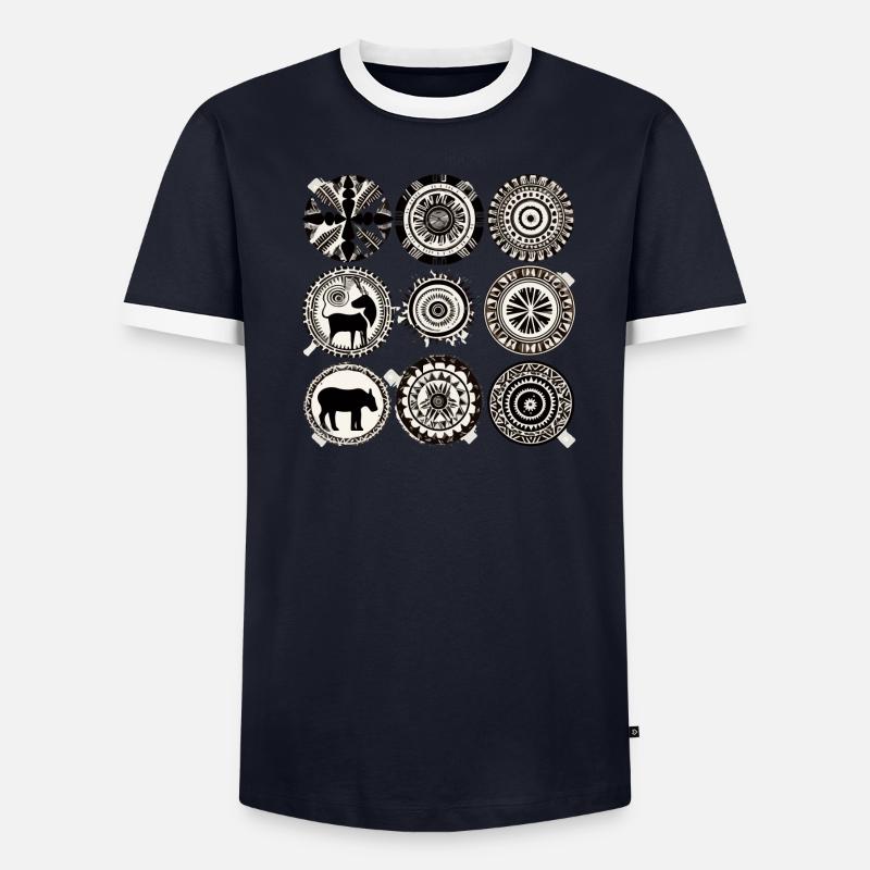 African folklore Men's Ringer Shirt