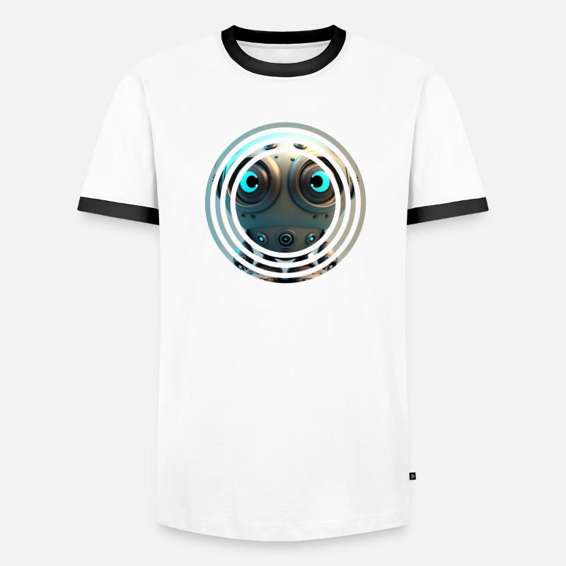 Dans le robot T-shirt contrasté Homme