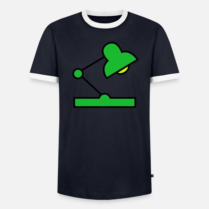 Lampe de bureau T-shirt contrasté Homme