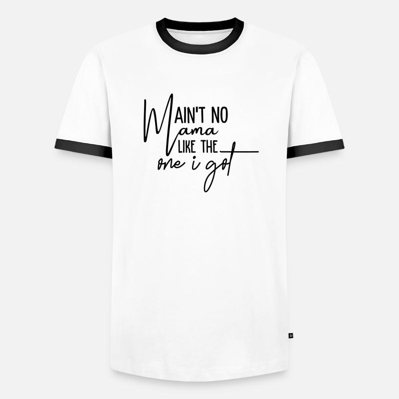 Il n’y a pas de maman comme celle que j’ai eue T-shirt contrasté Homme