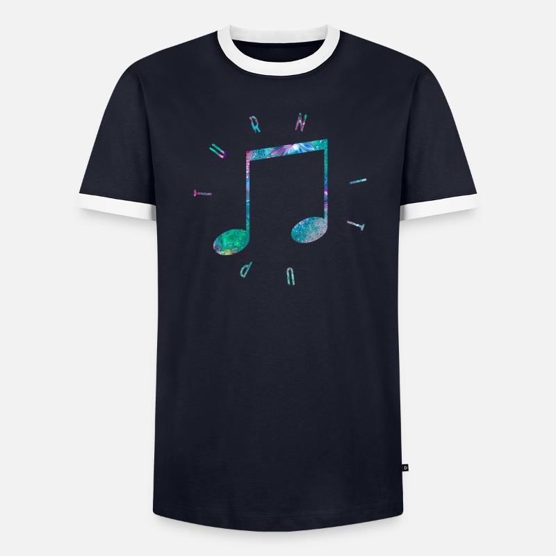 Augmentez-le T-shirt contrasté Homme