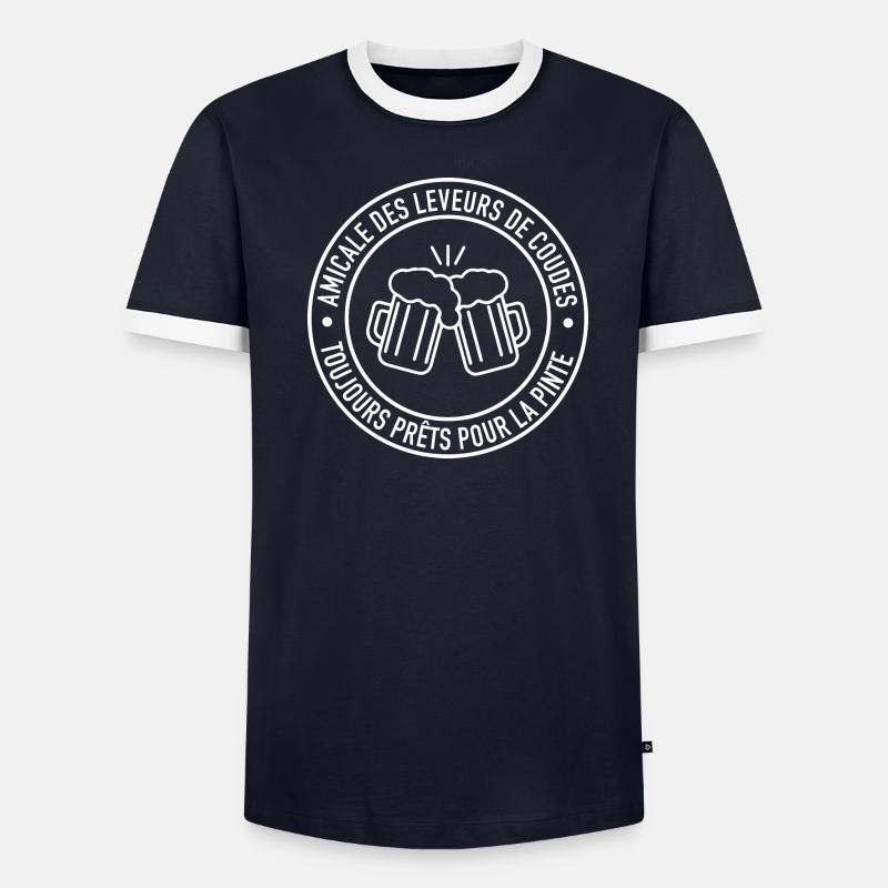 AMICALE LEVEURS DE COUDES T-shirt contrasté Homme