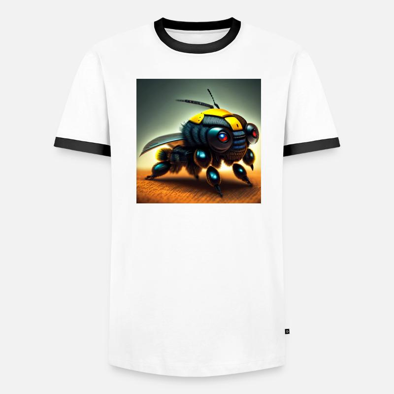 bionic bumblebee Men's Ringer Shirt