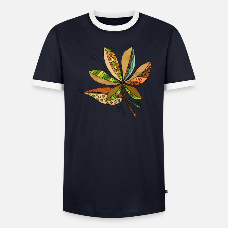 Liste T-shirt contrasté Homme