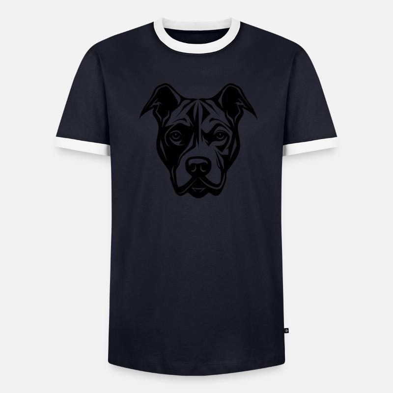 Pitbull T-shirt contrasté Homme