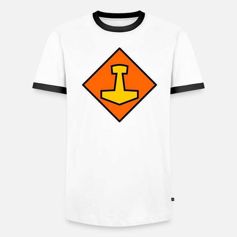 Mjölnir Männer Kontrast-T-Shirt