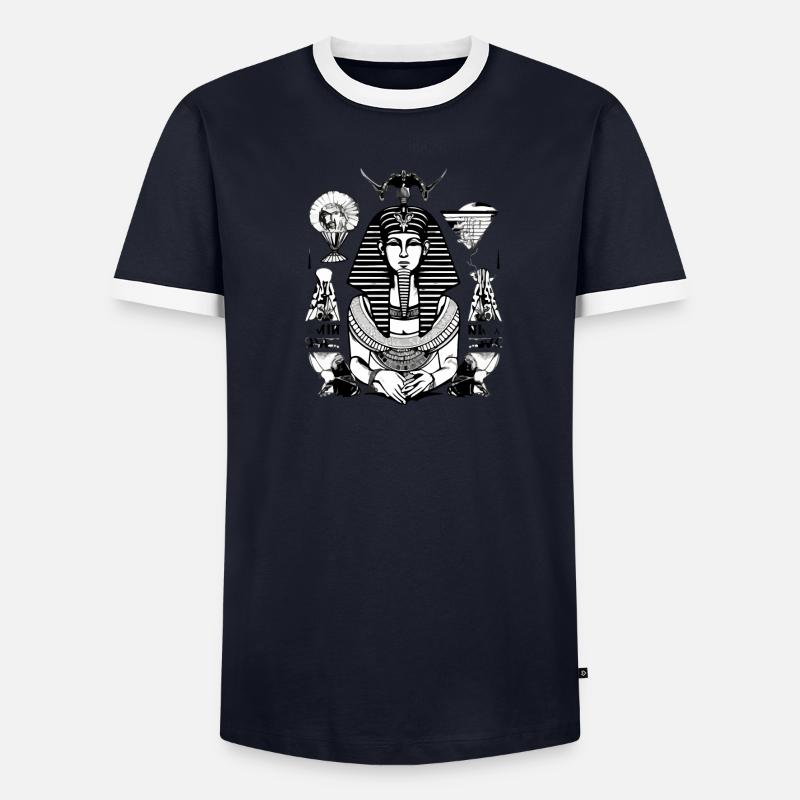 Le sphinx n°3 T-shirt contrasté Homme