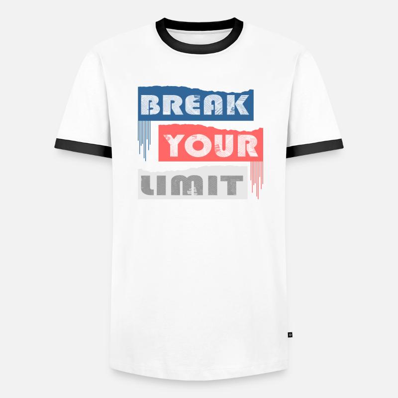 Break your Limits T-shirt contrasté Homme