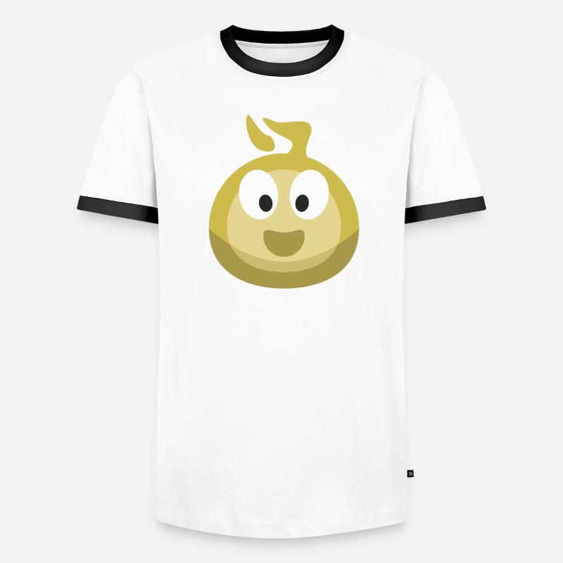 Element Luft (Bubble) Männer Kontrast-T-Shirt