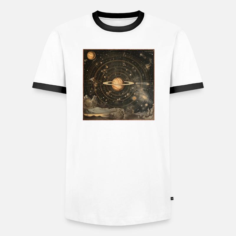 Ancient star map Men's Ringer Shirt