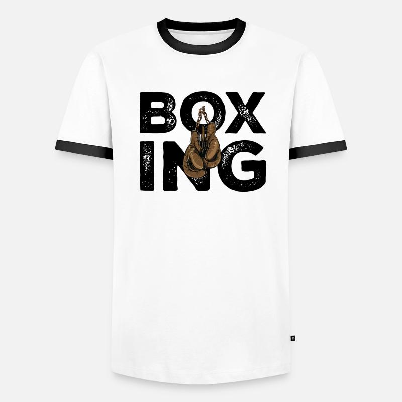 Gants de boxe Boxe T-shirt contrasté Homme