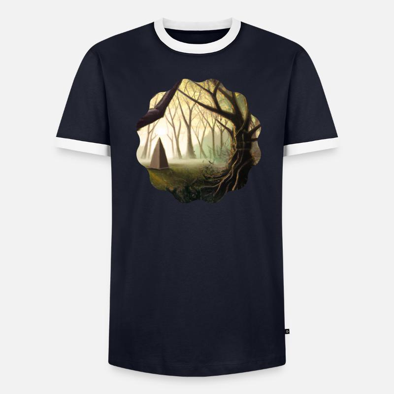 Pyramide T-shirt contrasté Homme