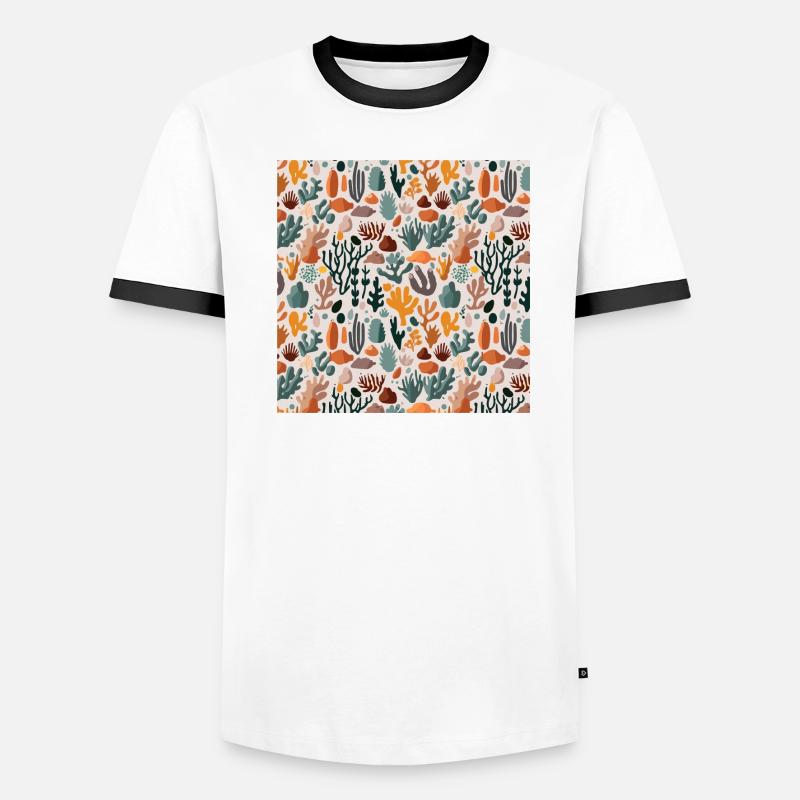 Dessert pattern Men's Ringer Shirt