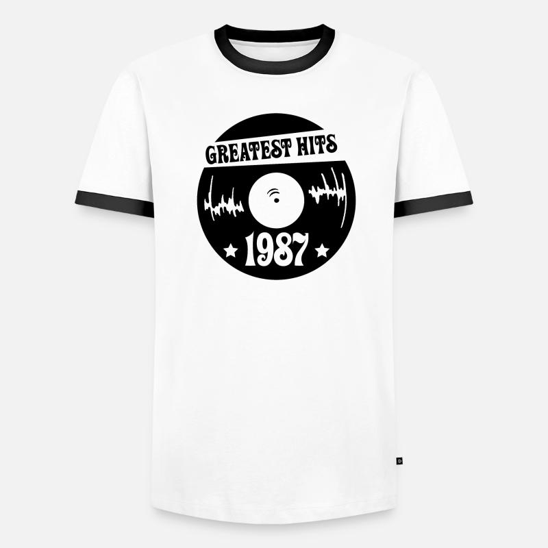 Millésime 1987 T-shirt contrasté Homme