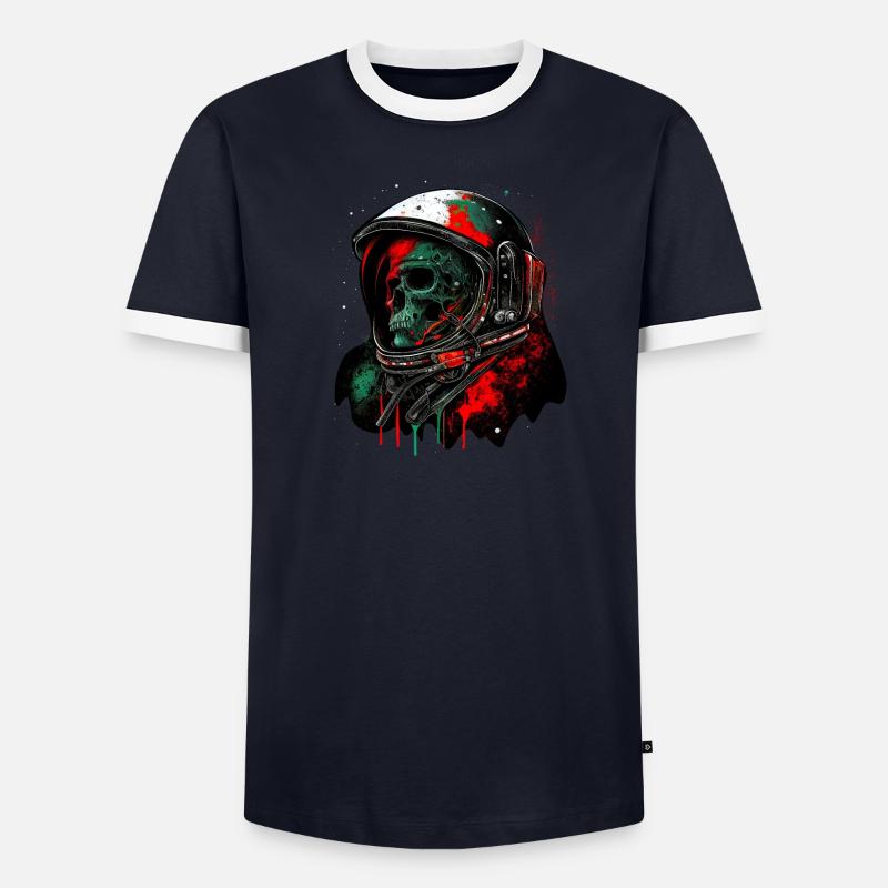 Dead spaceman Men's Ringer Shirt