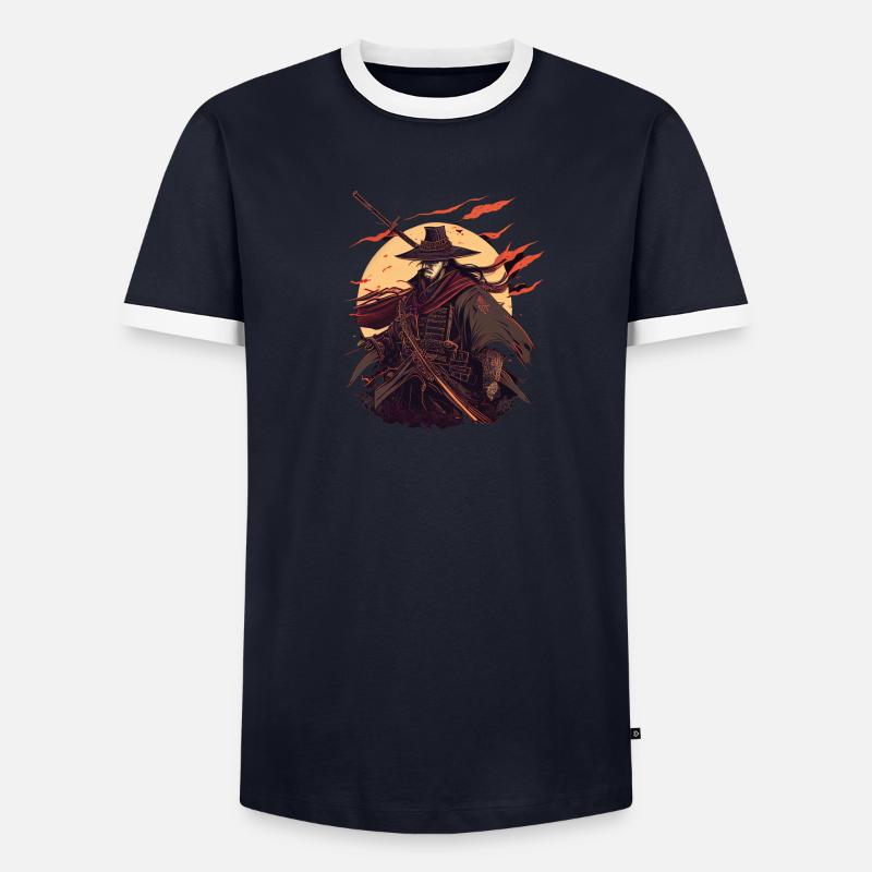 samurai Men's Ringer Shirt