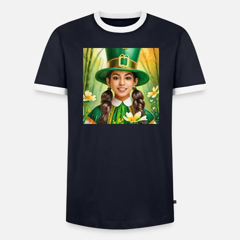 la saint patrick T-shirt contrasté Homme