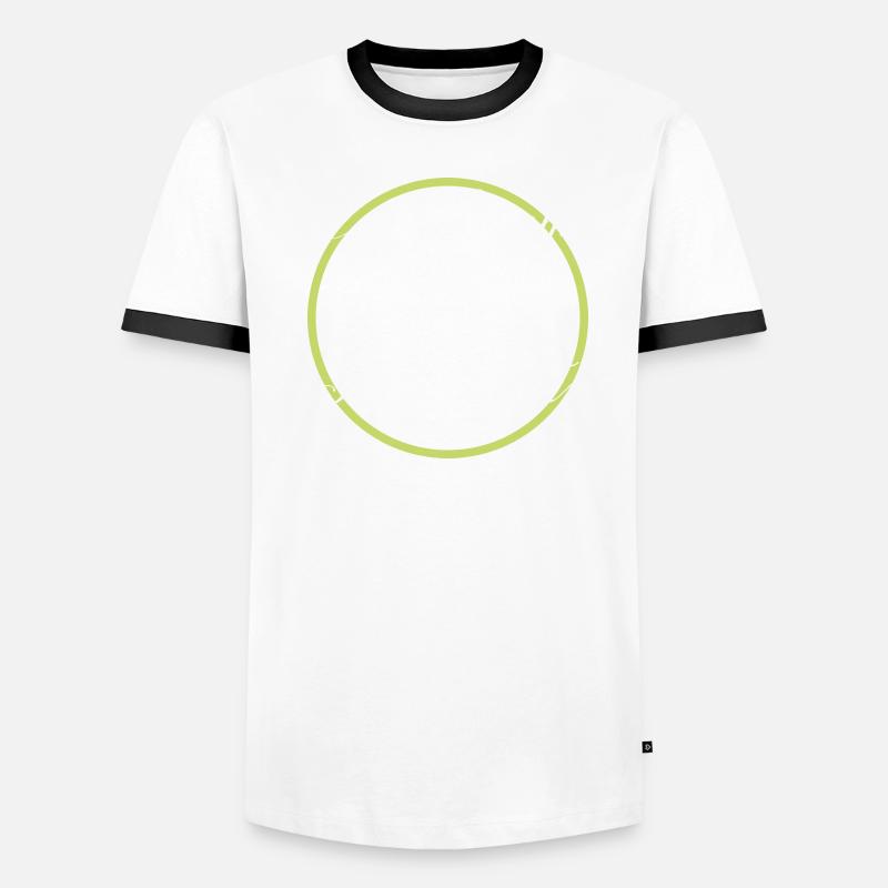 Présent Idée présente Équilibre holistique T-shirt contrasté Homme