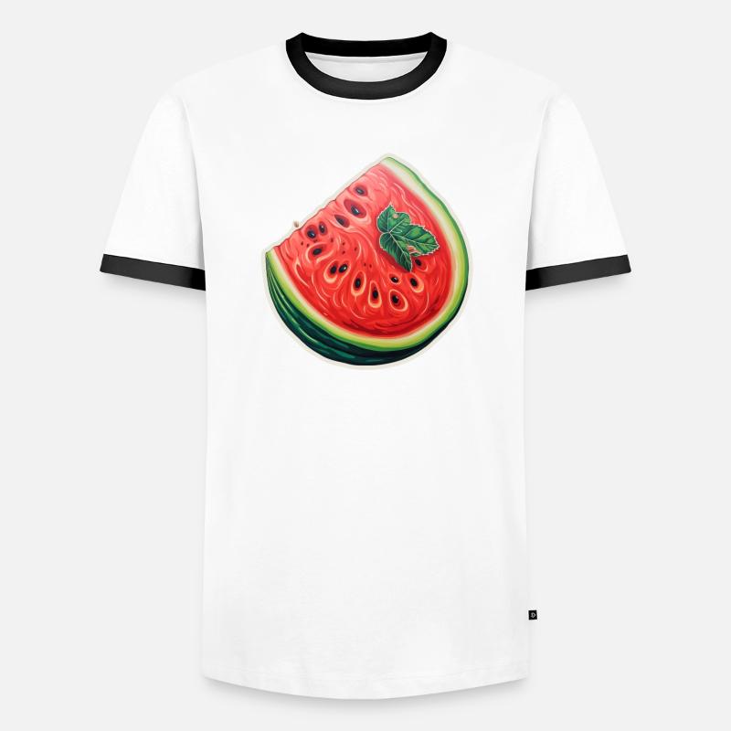 Pastèque T-shirt contrasté Homme