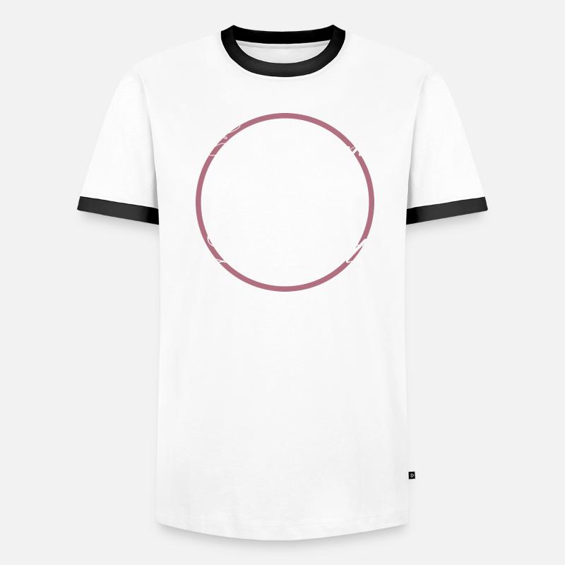 Déclaration Idée de cadeau Équilibre dans le Chaos T-shirt contrasté Homme
