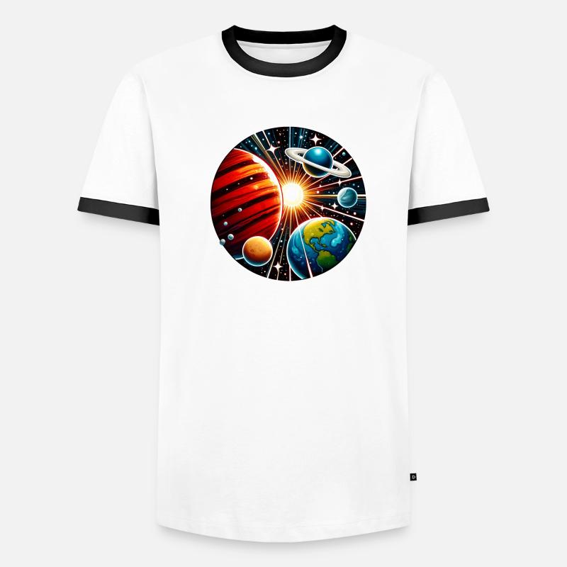 Solar system Men's Ringer Shirt