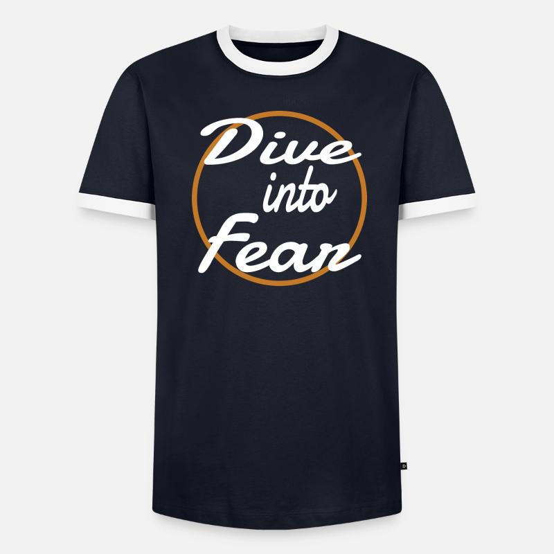 Actes de courage, de courage et de force T-shirt contrasté Homme