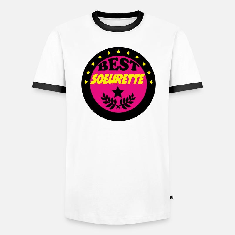 BEST SOEURETTE T-shirt contrasté Homme