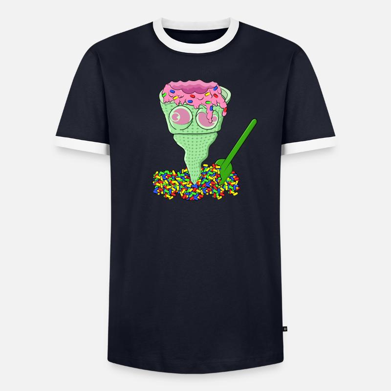 COLD BITE Men's Ringer Shirt