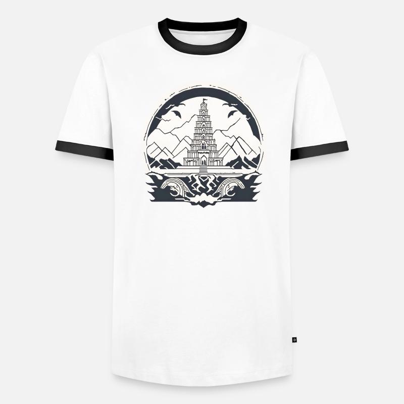 valhalla 4 T-shirt contrasté Homme
