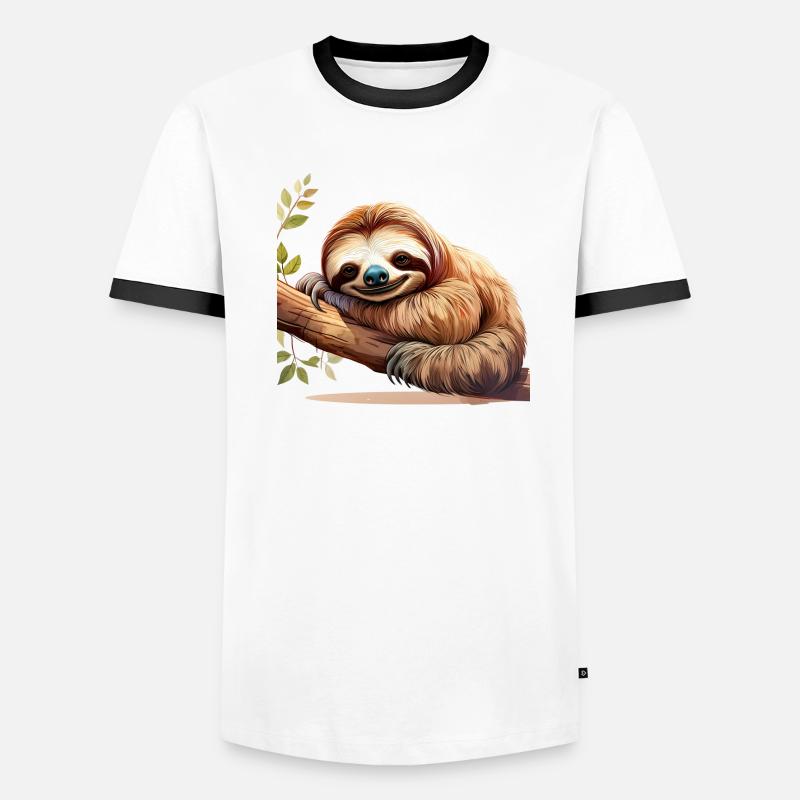 Sloth Men's Ringer Shirt