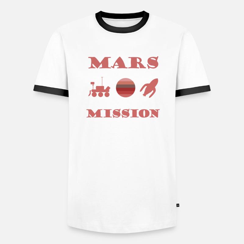 L’expédition dans l’espace T-shirt contrasté Homme