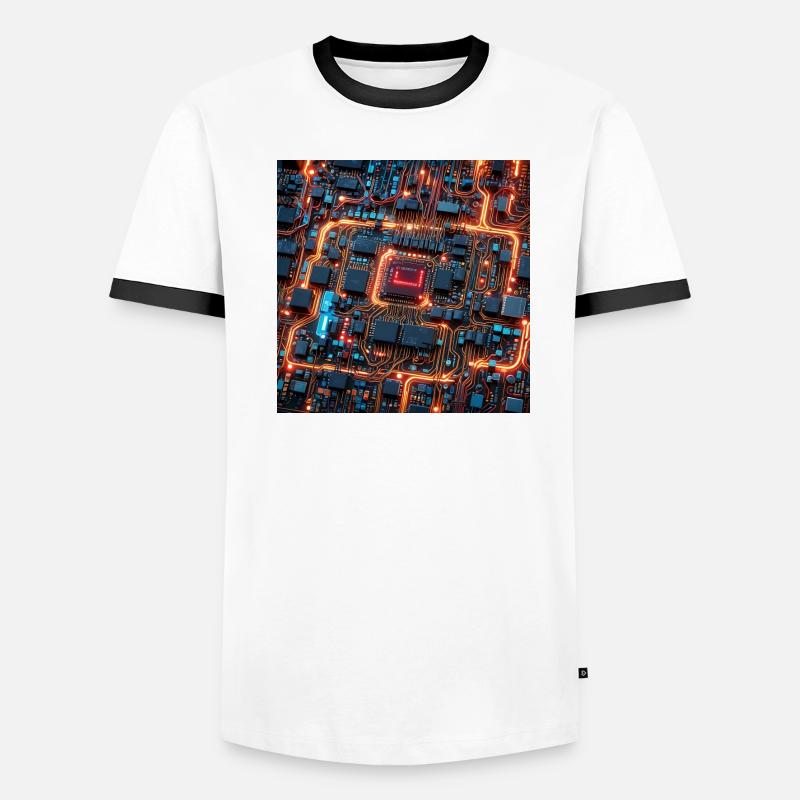 Hellchip Men's Ringer Shirt