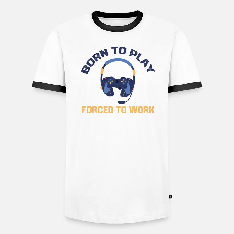 Video Game Controller Pc gamer Gift Console Men's Ringer Shirt