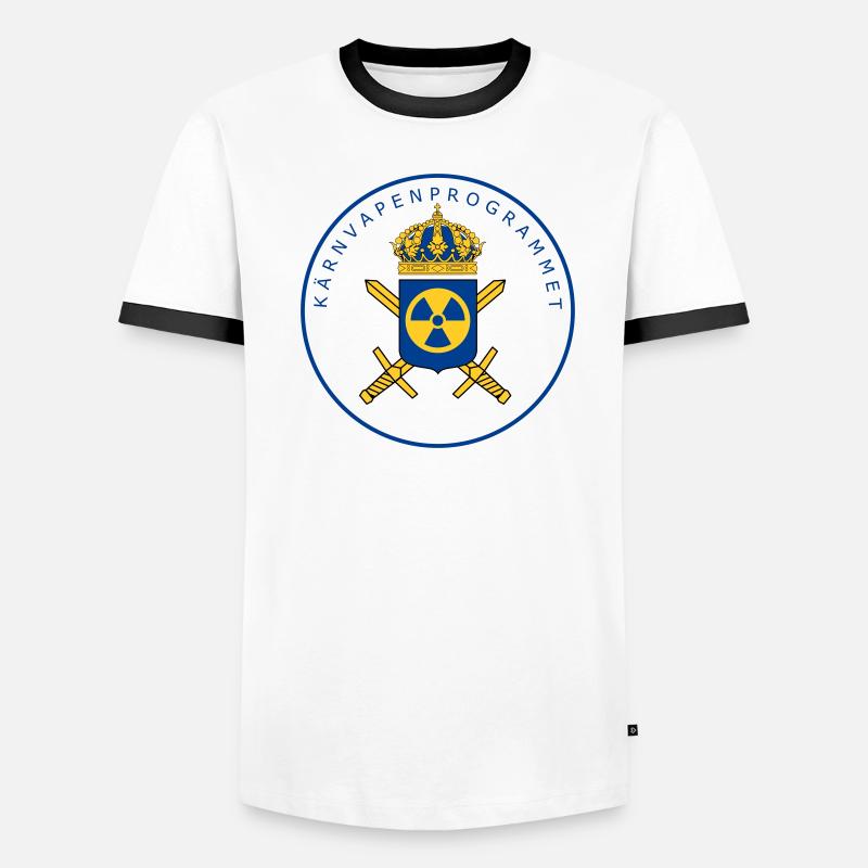 Das schwedische Atomwaffenprogramm Männer Kontrast-T-Shirt