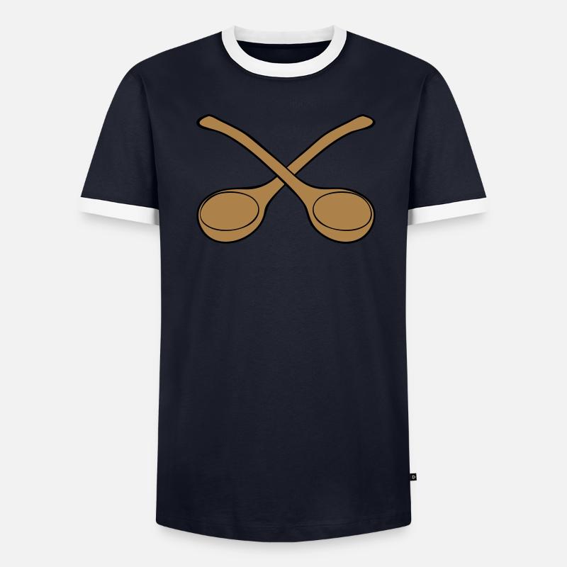 Aufgusskellen Männer Kontrast-T-Shirt